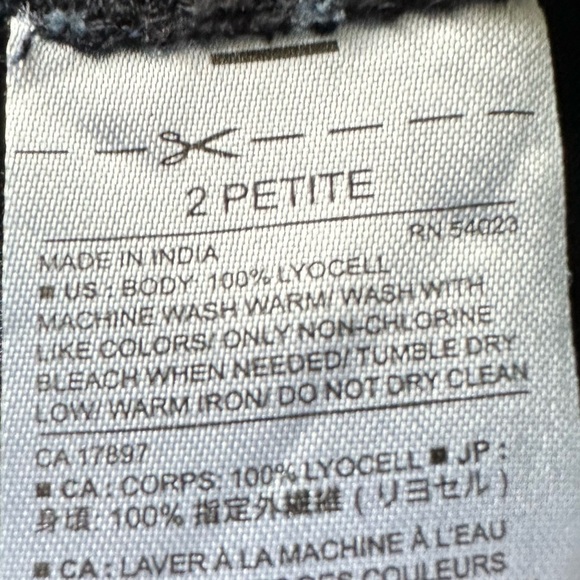 Banana Republic navy shirt dress/tunic - Picture 6 of 6